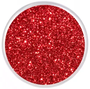 Statement Rockin' Red Glitter Snap