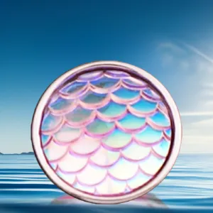 Statement Sparkle Mermaid Scales Snap