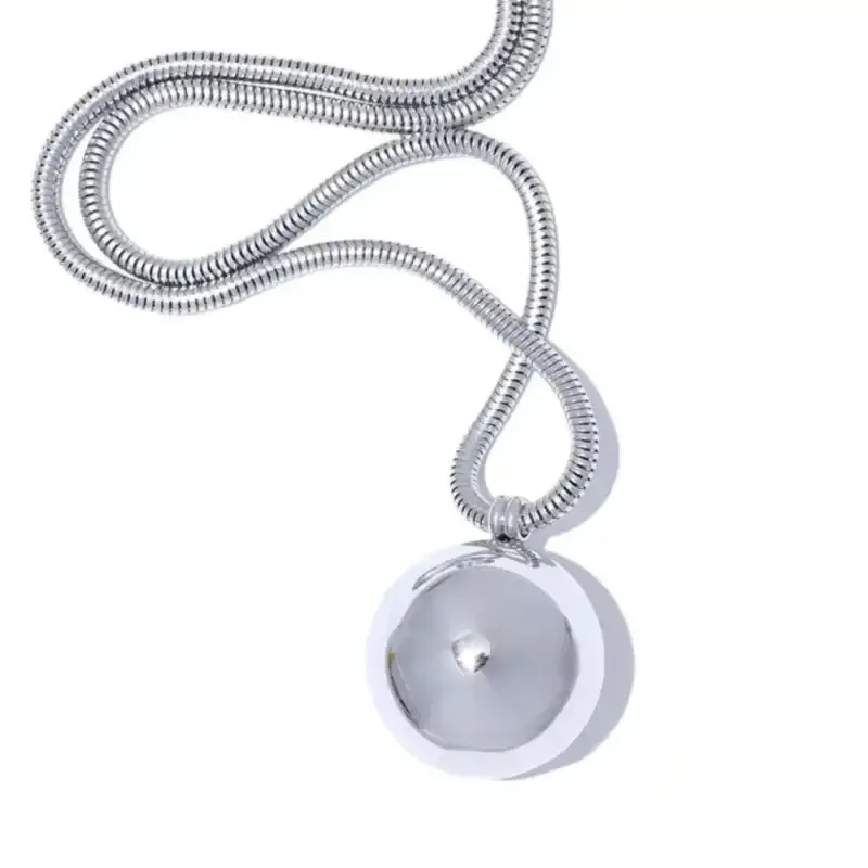 Statement Sphere Pendant Necklace