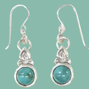 Sterling Silver Earrings for Woman dangling Turquoise Earrings, Garnets, Lapis, amethyst, opal