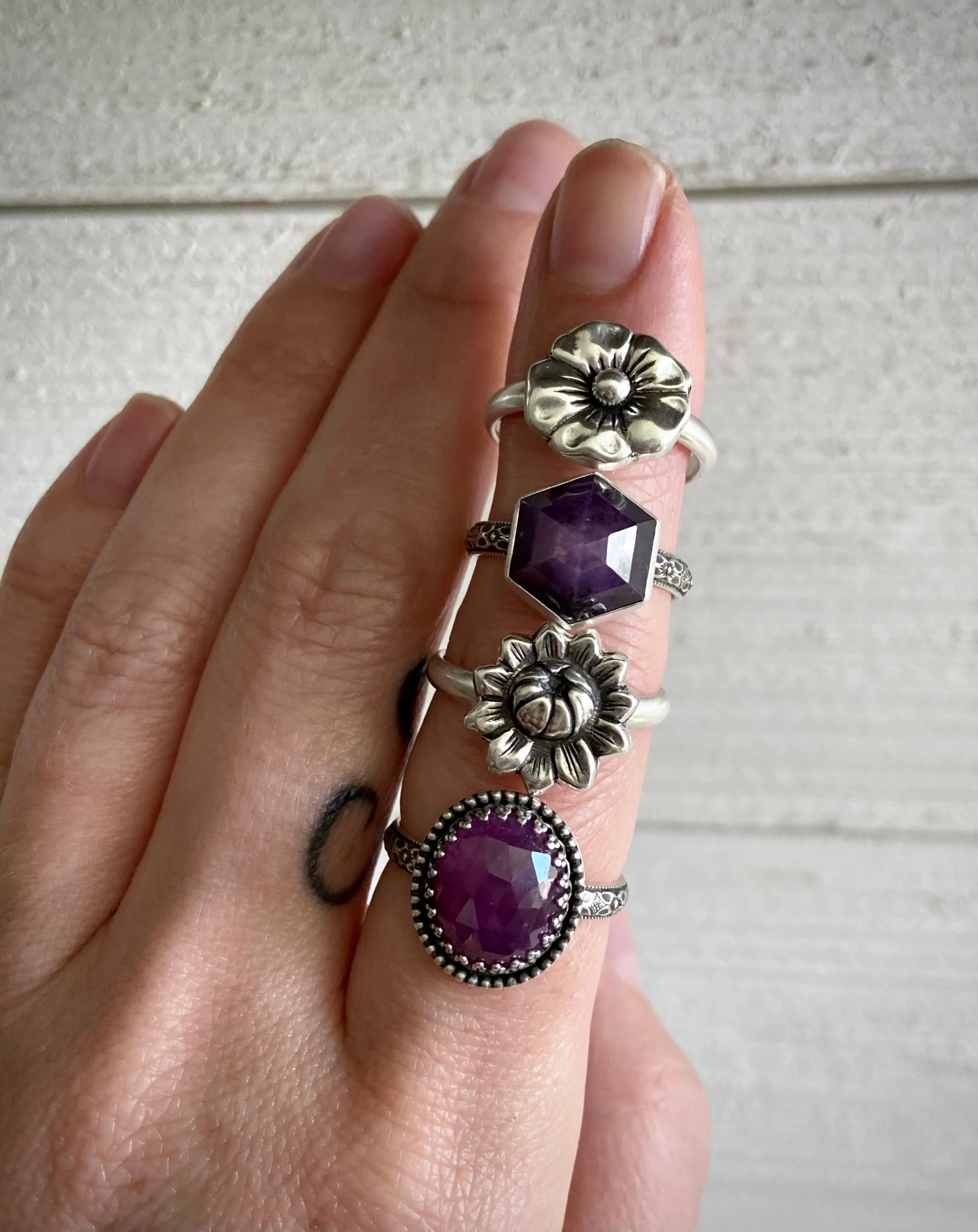 Straw Flower Ring