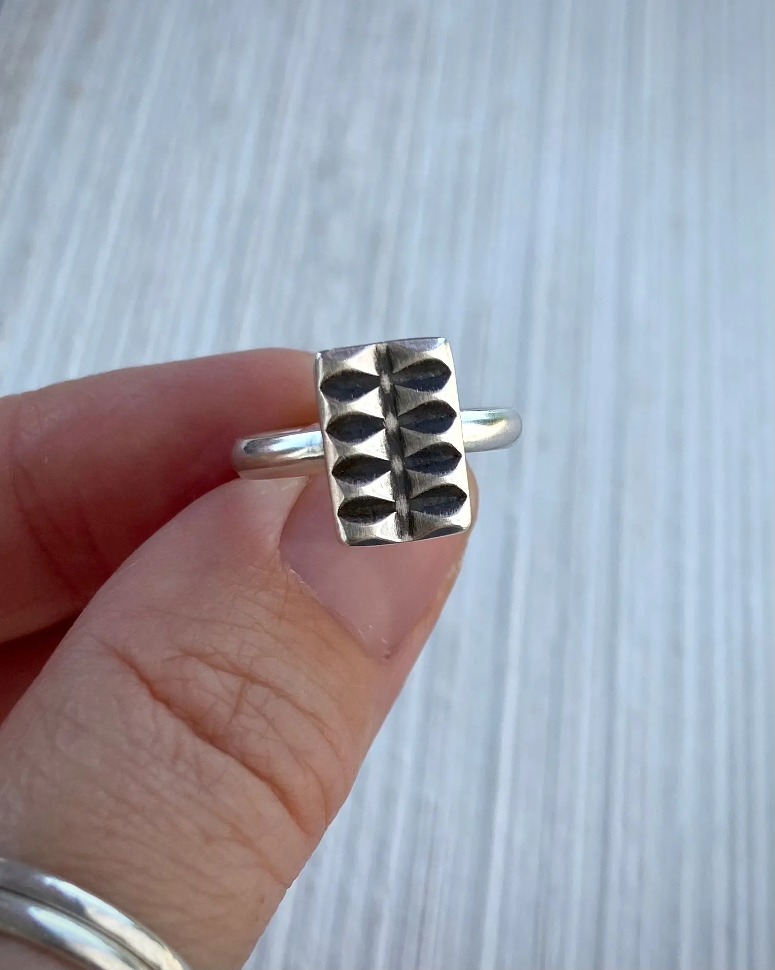 Studded Stacker Ring