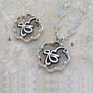 Stylized Ekongkar pin pendants or necklaces