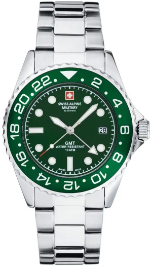 Swiss Alpine Military Master Diver GMT Watch