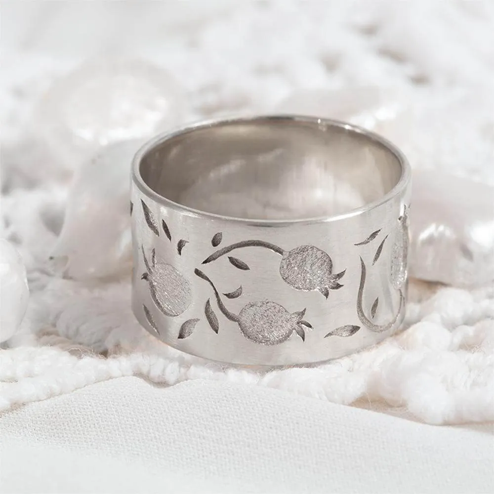 Tehilla - Pomegranate Ring