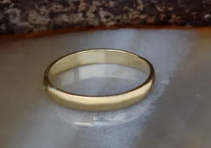 Thin wedding band for her for him- Classic band- Solid gold wedding band 14k - Stackable Ring