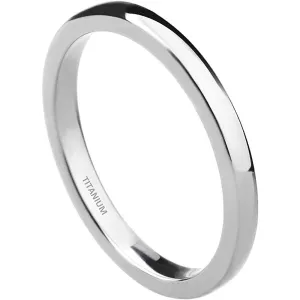 TIGRADE 2mm 4mm 6mm 8mm 10mm Titanium Ring Plain Dome High Polished Wedding Band Comfort Fit Size 3-15 | Multiple Colors and Sizes