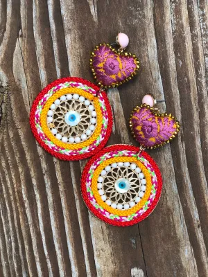 Turkish Eye Statement Earrings