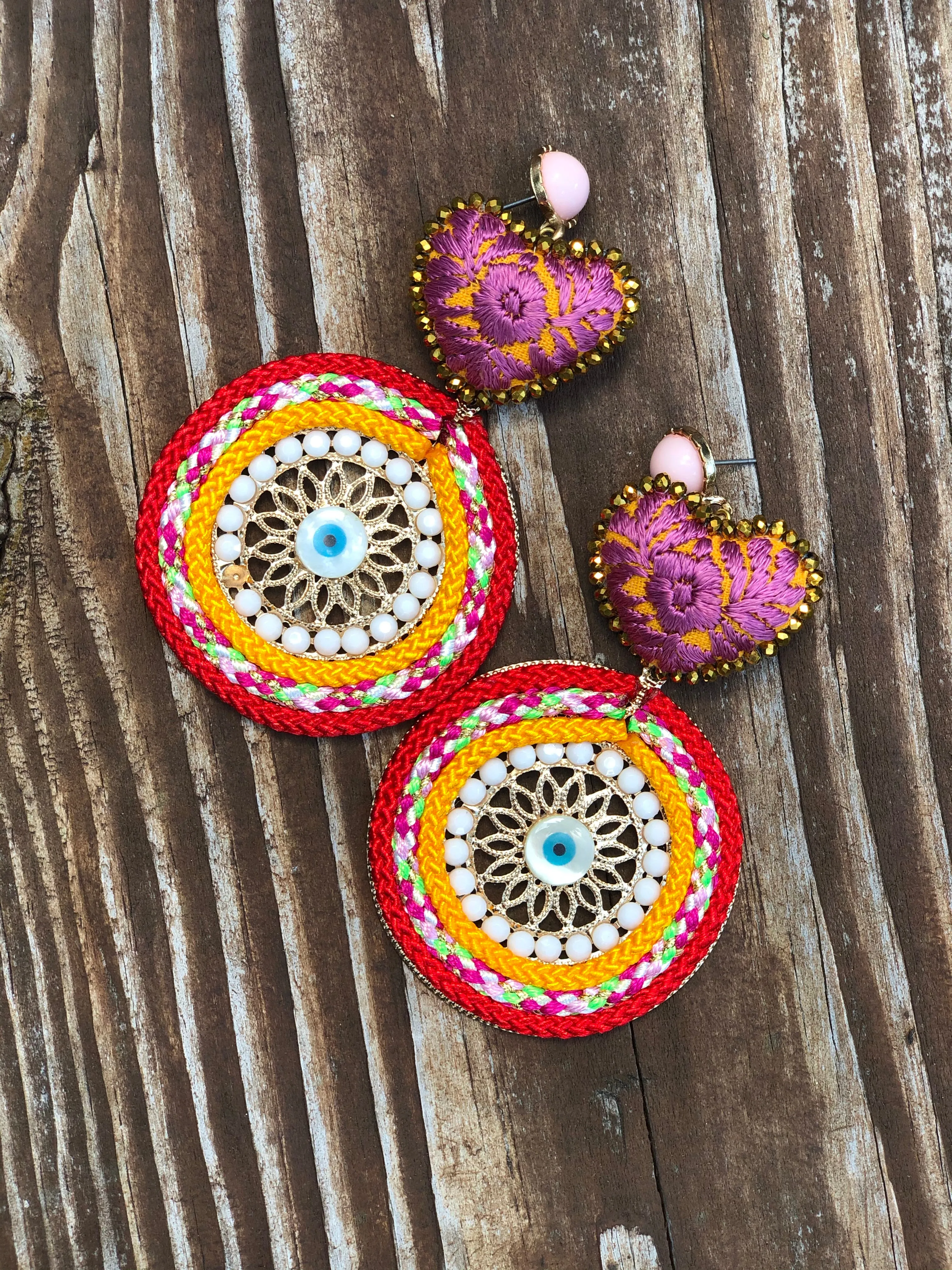 Turkish Eye Statement Earrings