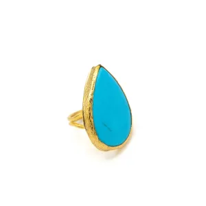 Turquoise Adjustable Statement Ring