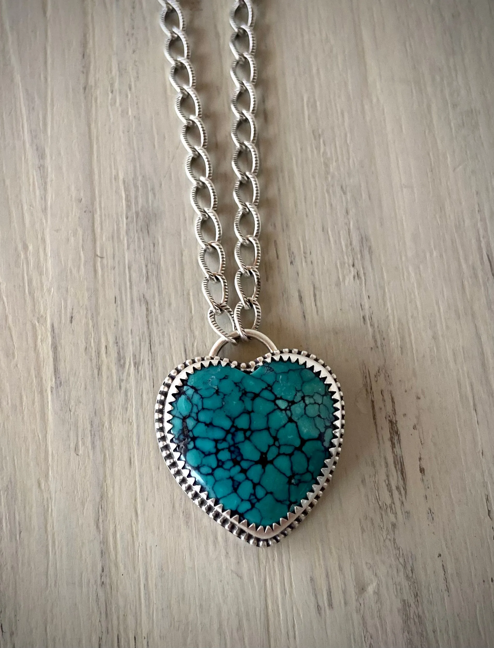 Turquoise Heart Necklace