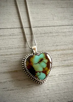 Turquoise Heart Pendant