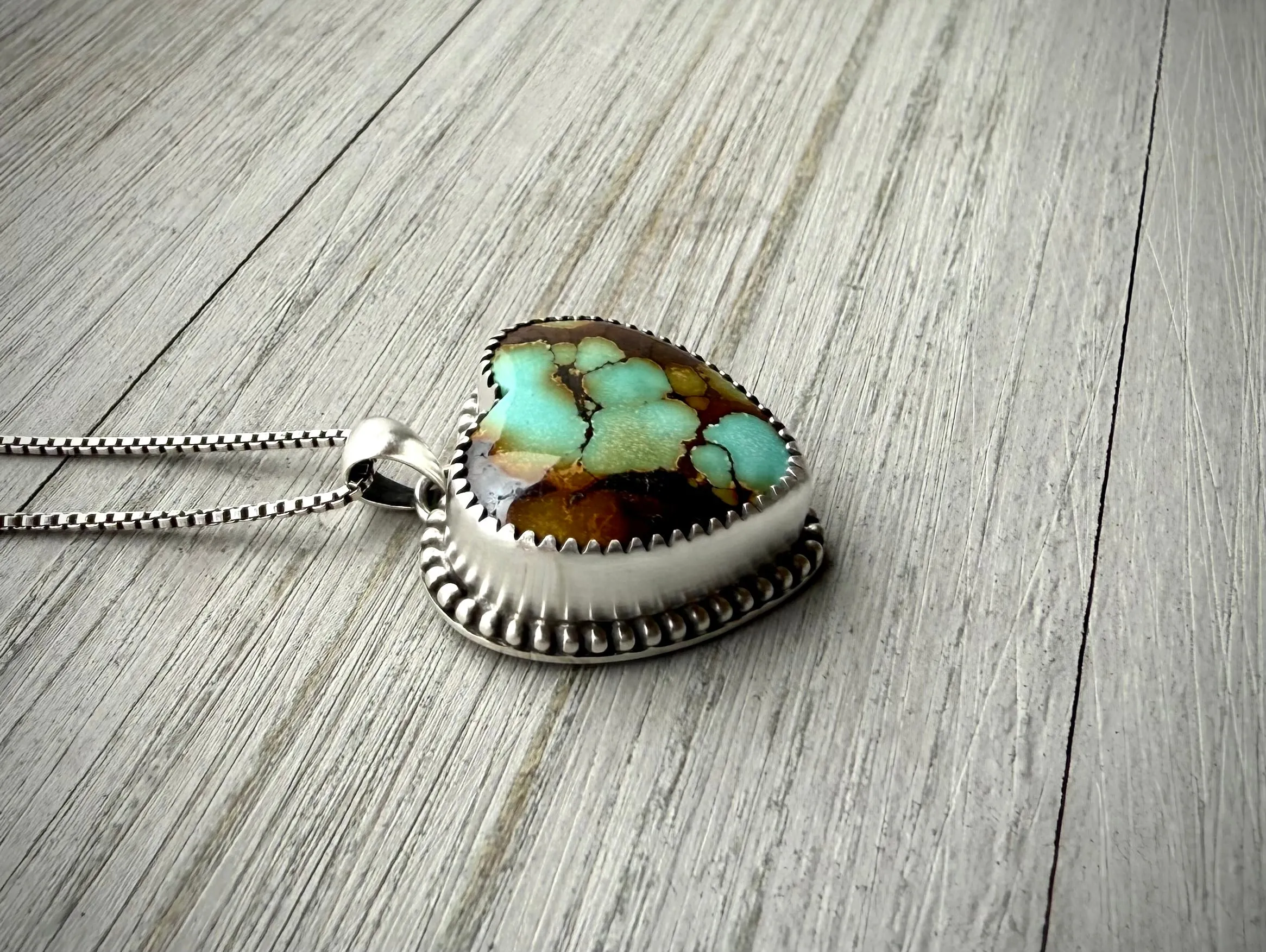 Turquoise Heart Pendant