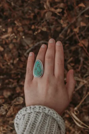 Turquoise Statement Ring - Size 7.5