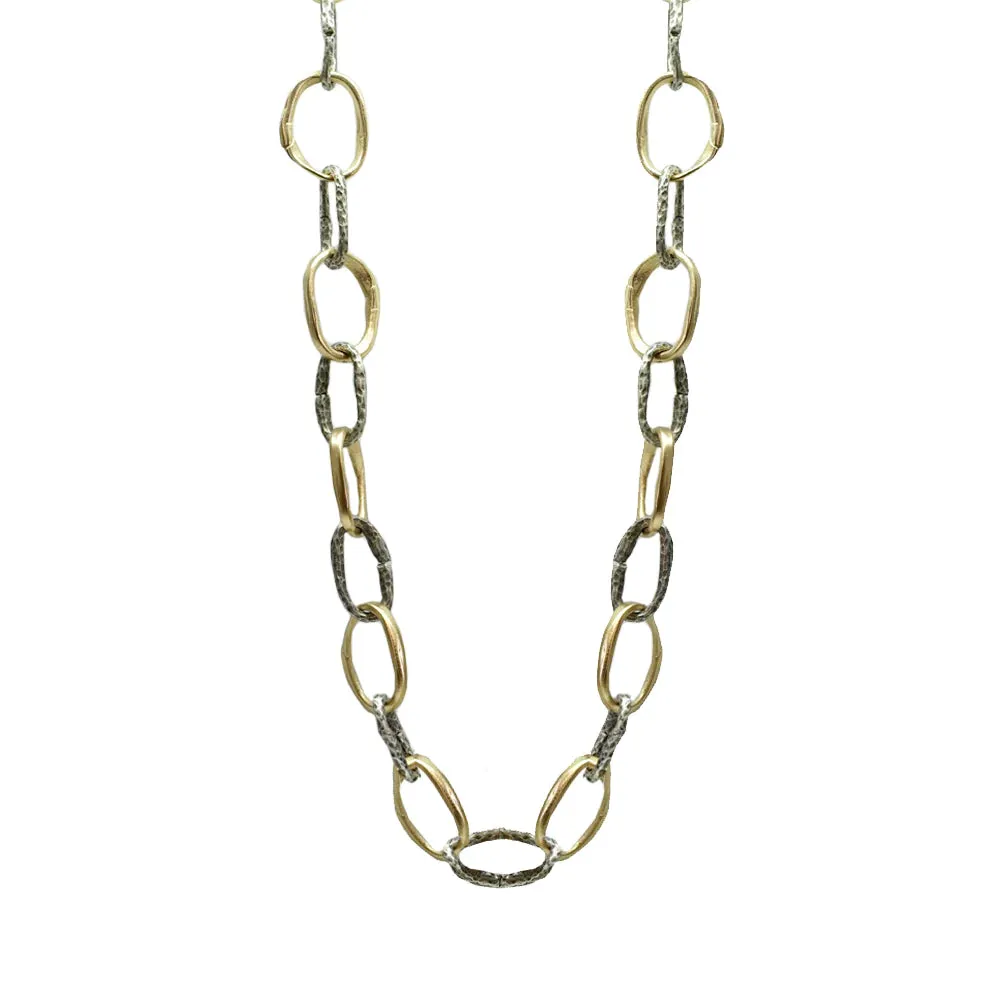 Two Tone Keepsake Necklace