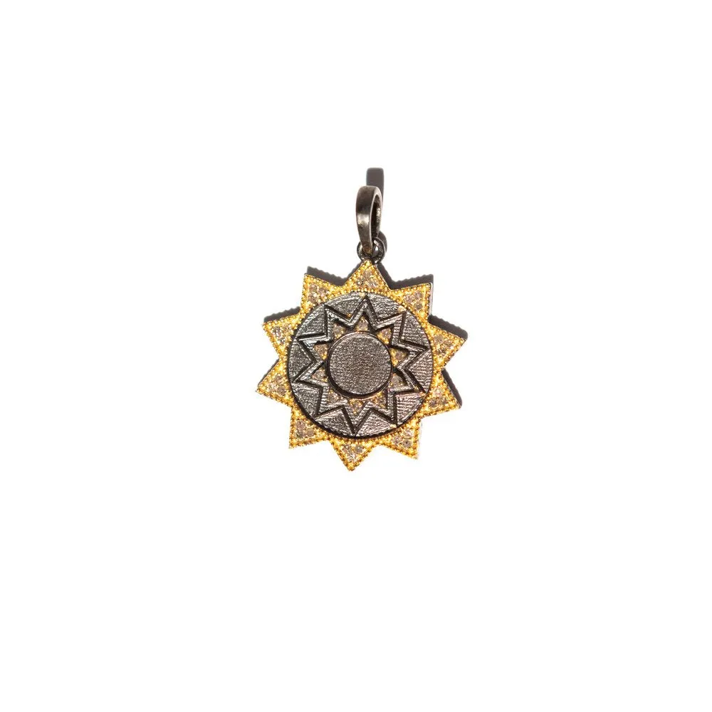 Two-Tone Star Charm