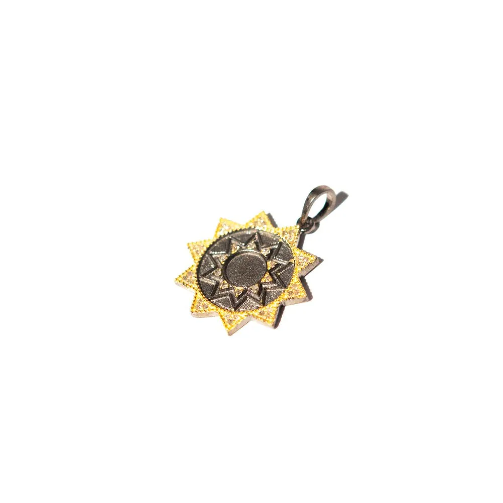 Two-Tone Star Charm