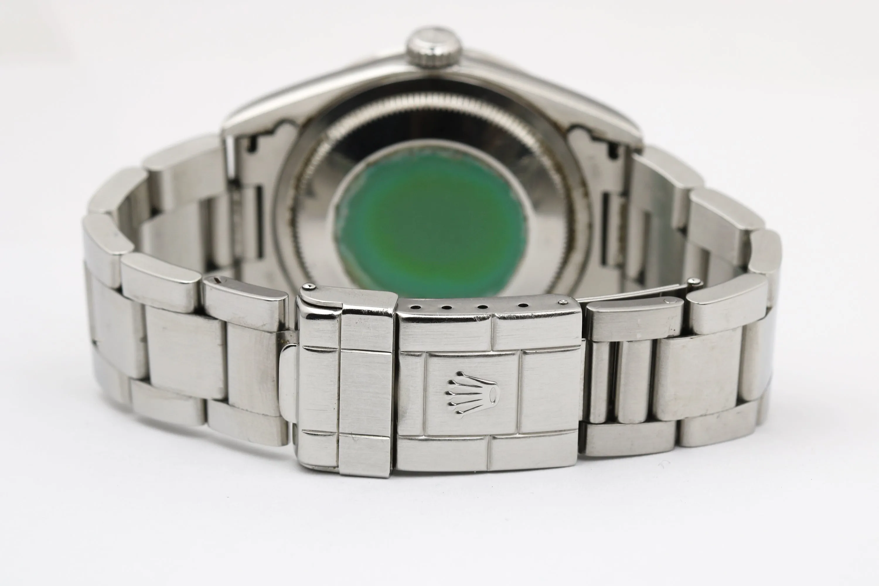 UNPOLISHED Rolex Explorer I Black 36mm SWISS ONLY Steel 3-6-9 Oyster Watch 14270