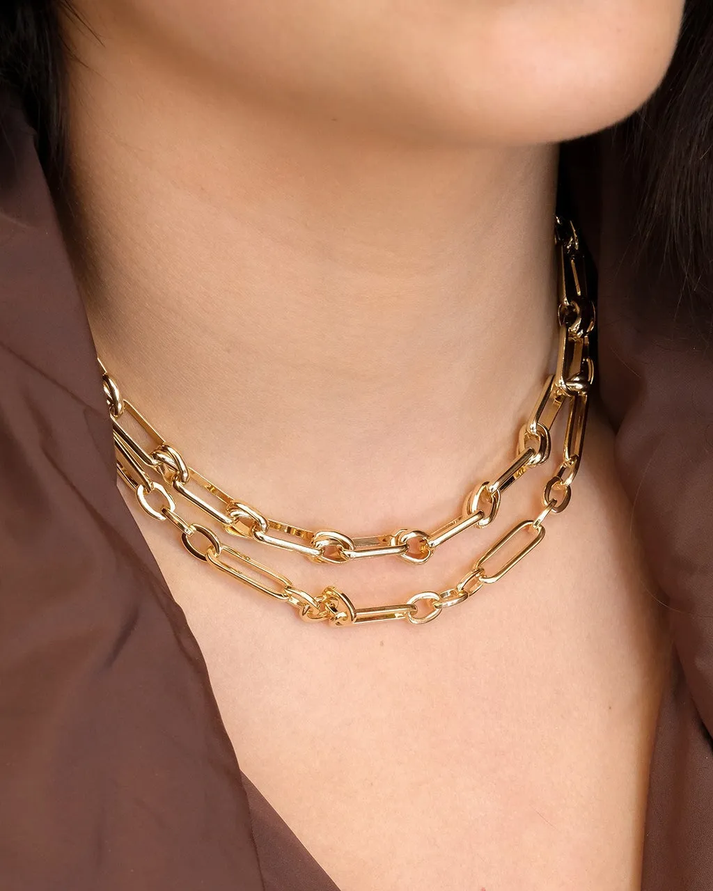 Valerie Statement Chain Necklace