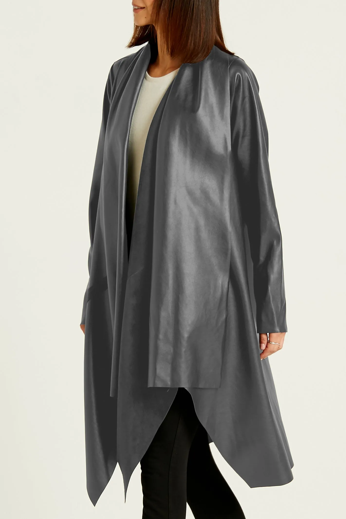 Vegan Leather Duster