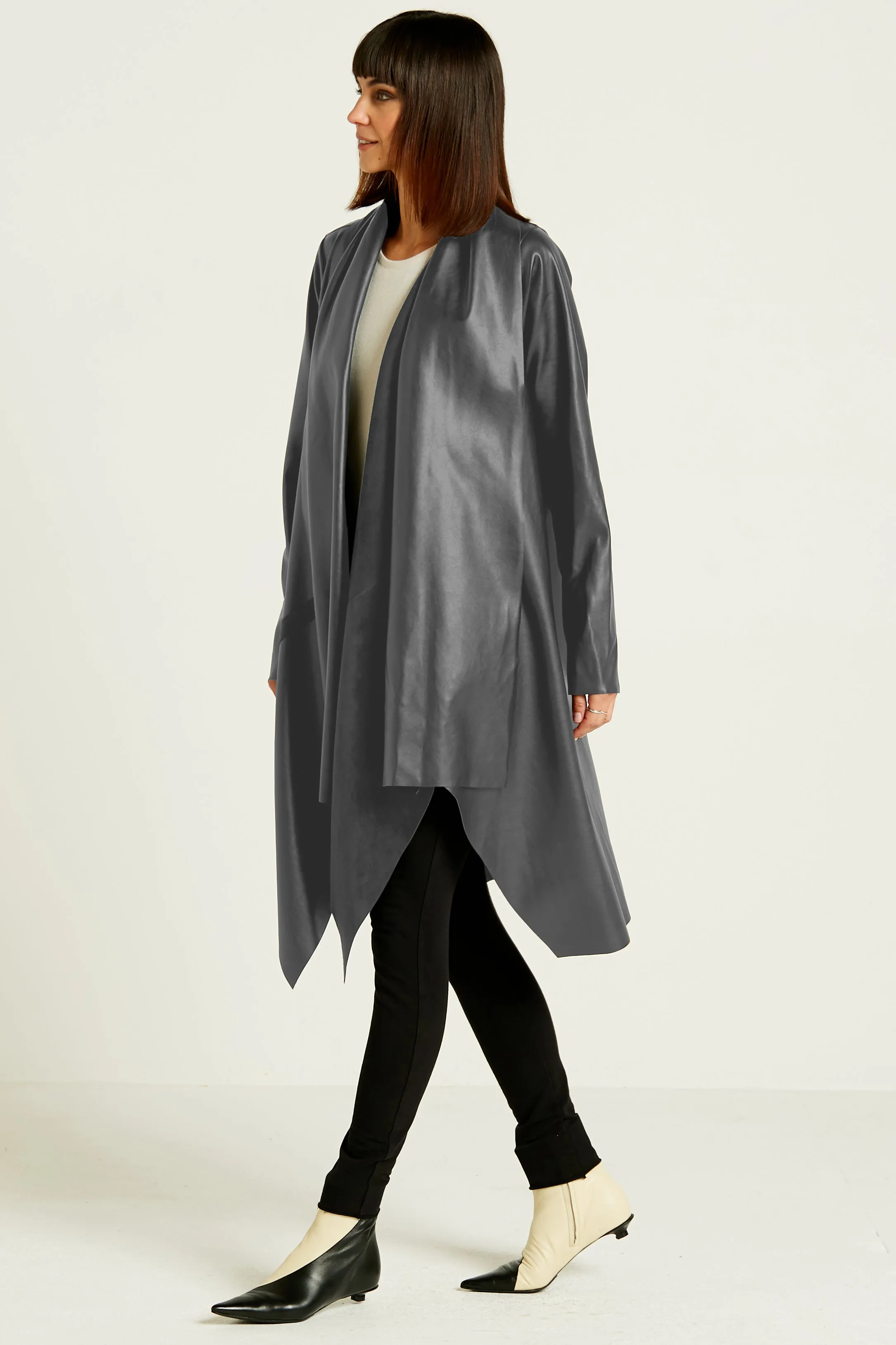 Vegan Leather Duster