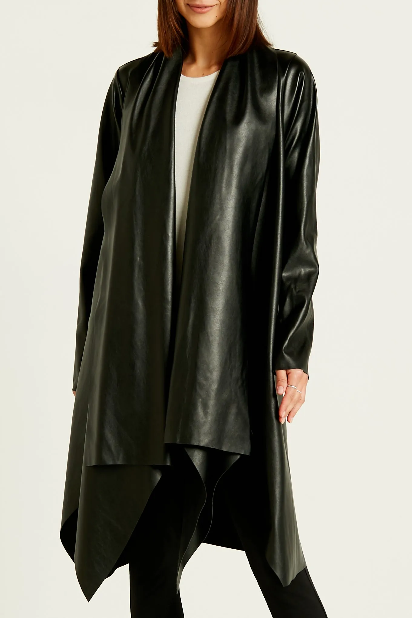 Vegan Leather Duster