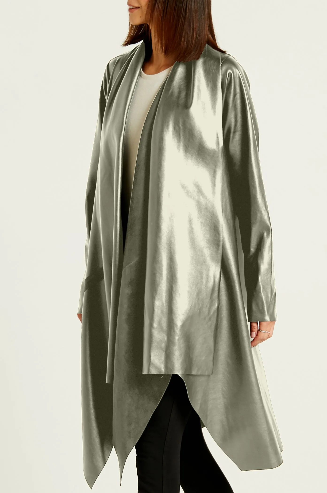 Vegan Leather Duster