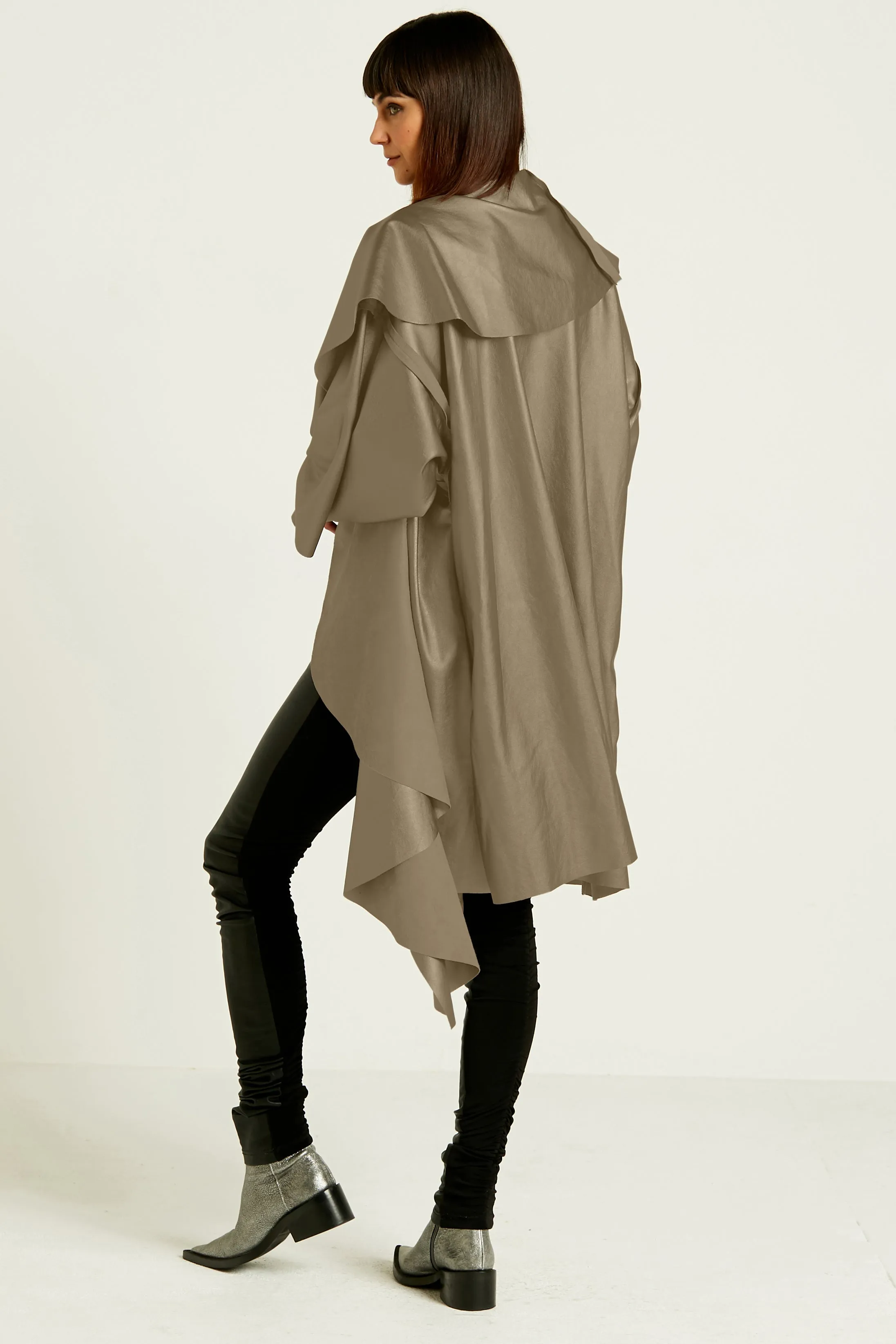 Vegan Leather Duster