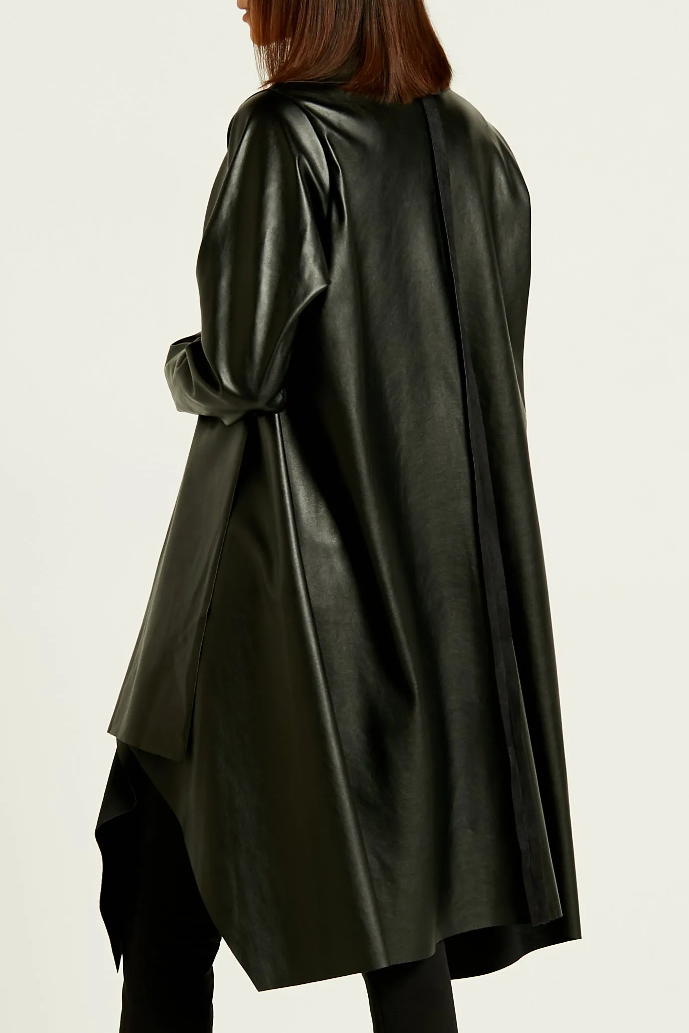Vegan Leather Duster
