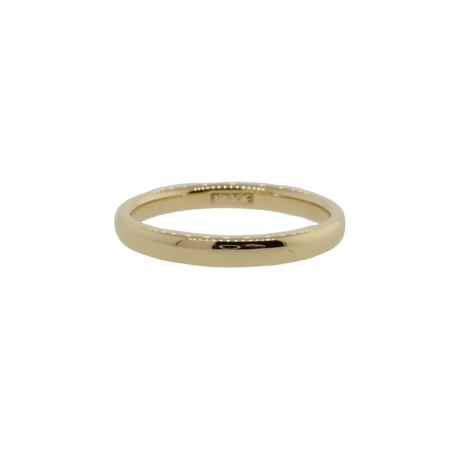 Vintage 18K Yellow Gold Comfort Fit Band