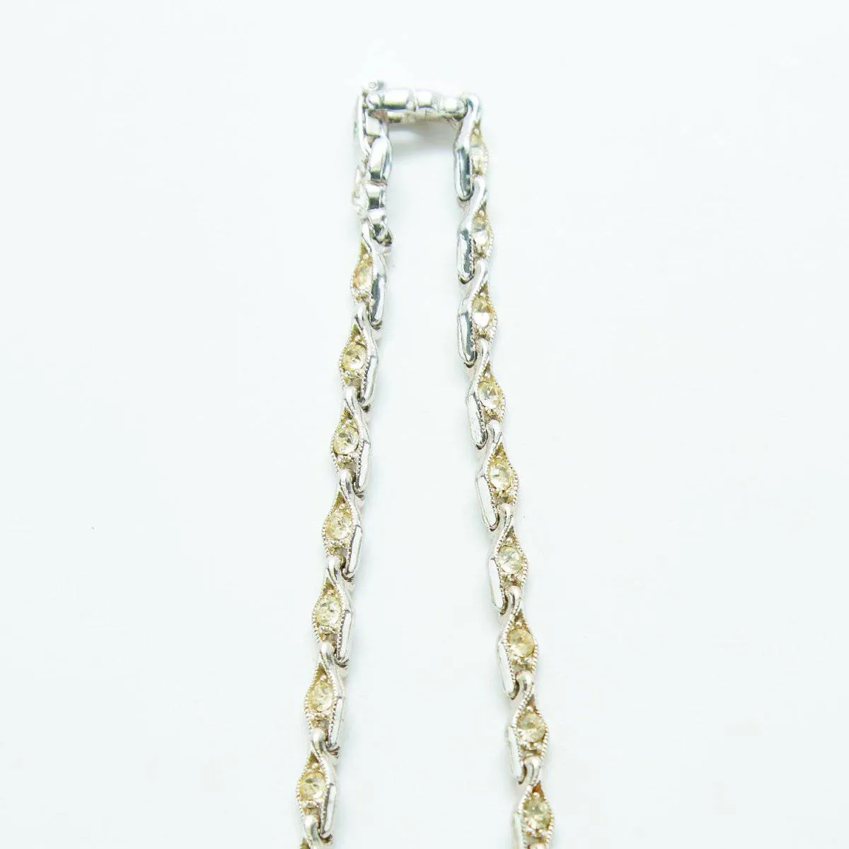 Vintage Bogoff Pavé Statement Necklace