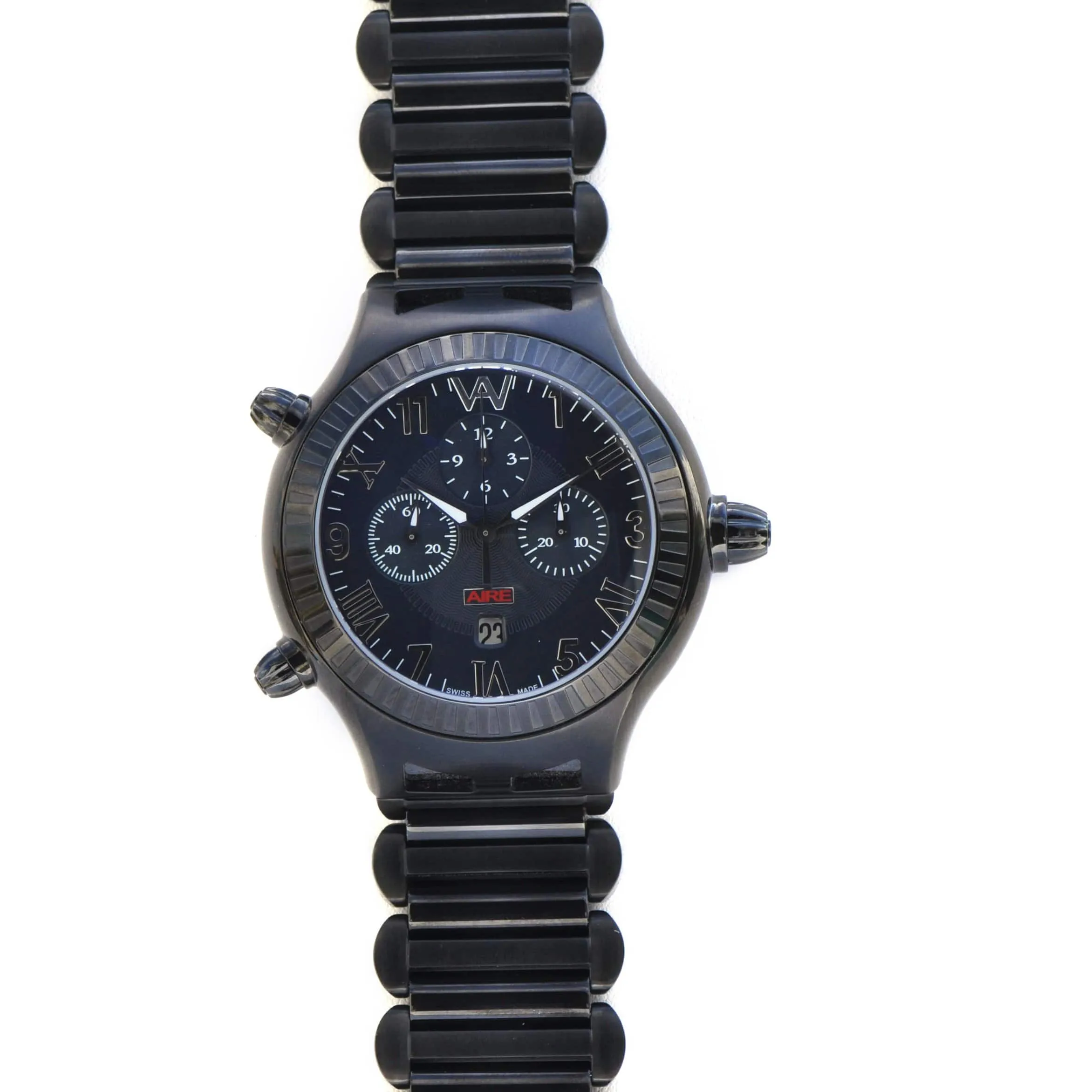Watch - Aire Parlay Ambidextrous Watch (Black) For Men