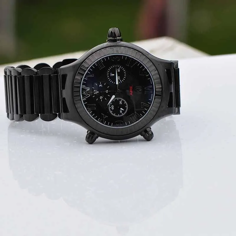 Watch - Aire Parlay Ambidextrous Watch (Black) For Men