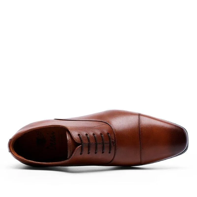 West Louis™ British Business Office Leather Oxford Shoes