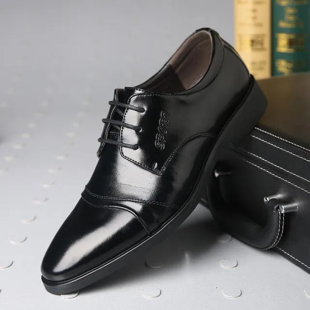 West Louis™ Oxfords Gentlemen Dress Leather Shoes