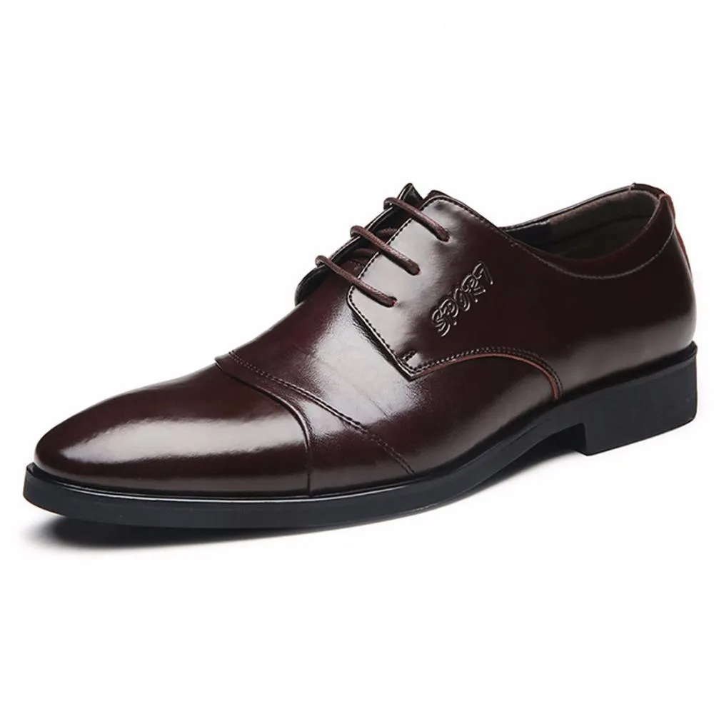 West Louis™ Oxfords Gentlemen Dress Leather Shoes