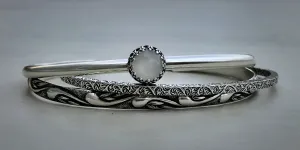 White Moonstone Stack
