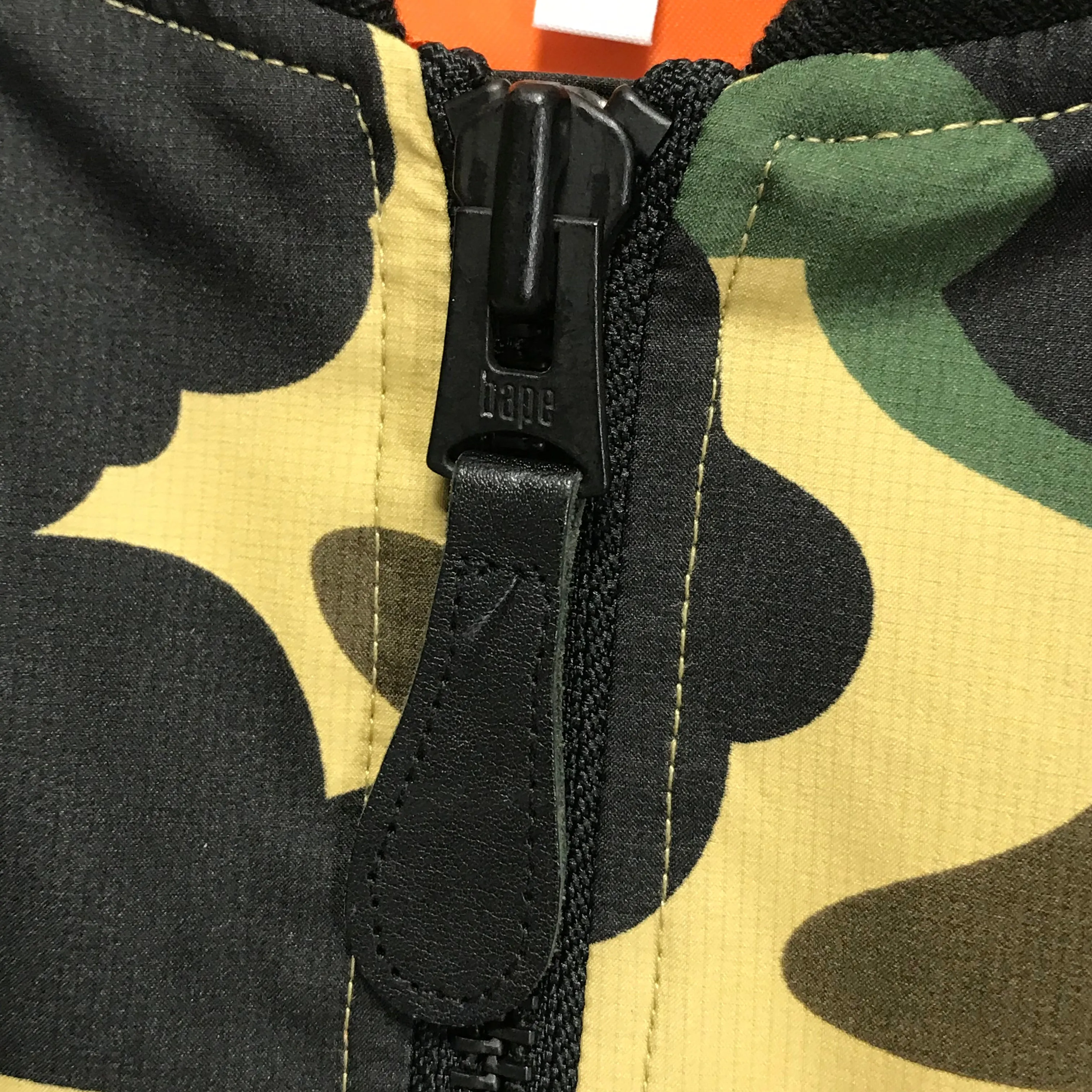 [XL] A Bathing Ape Bape 1st Camo Gore Windstopper MA-1 Jacket