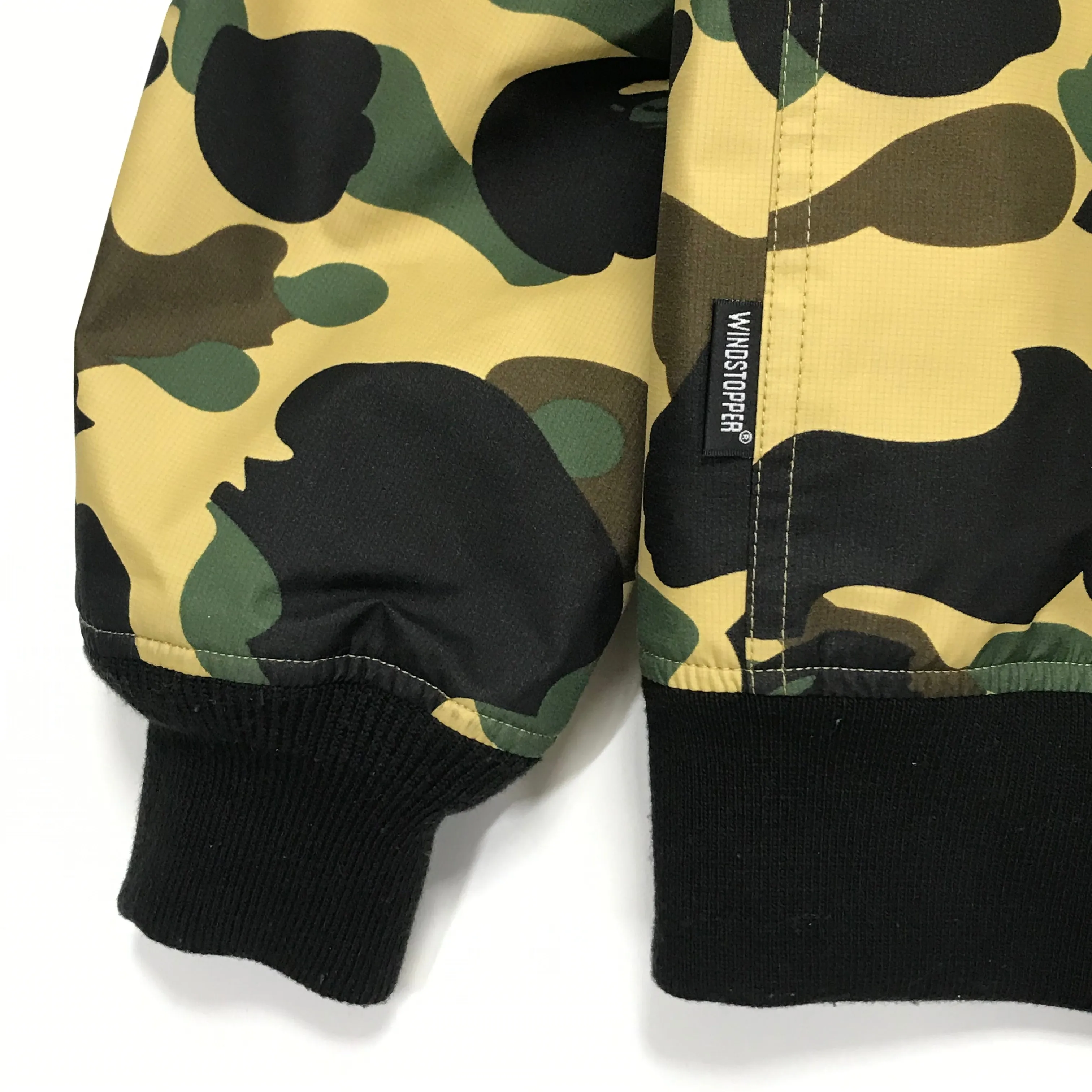 [XL] A Bathing Ape Bape 1st Camo Gore Windstopper MA-1 Jacket