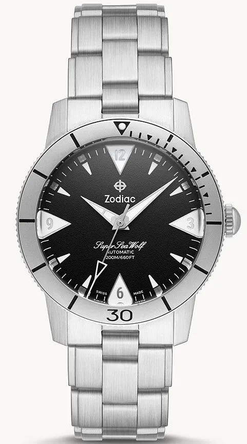 Zodiac Watch Super Sea Wolf 53 Skin Automatic