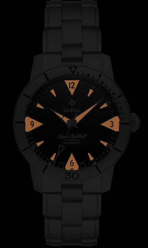 Zodiac Watch Super Sea Wolf 53 Skin Automatic