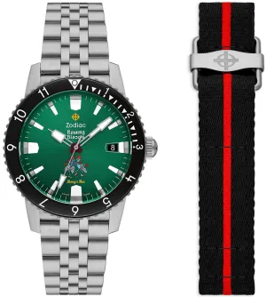 Zodiac Watch Super Sea Wolf Rowing Blazer Harrys Bar Limited Edition D